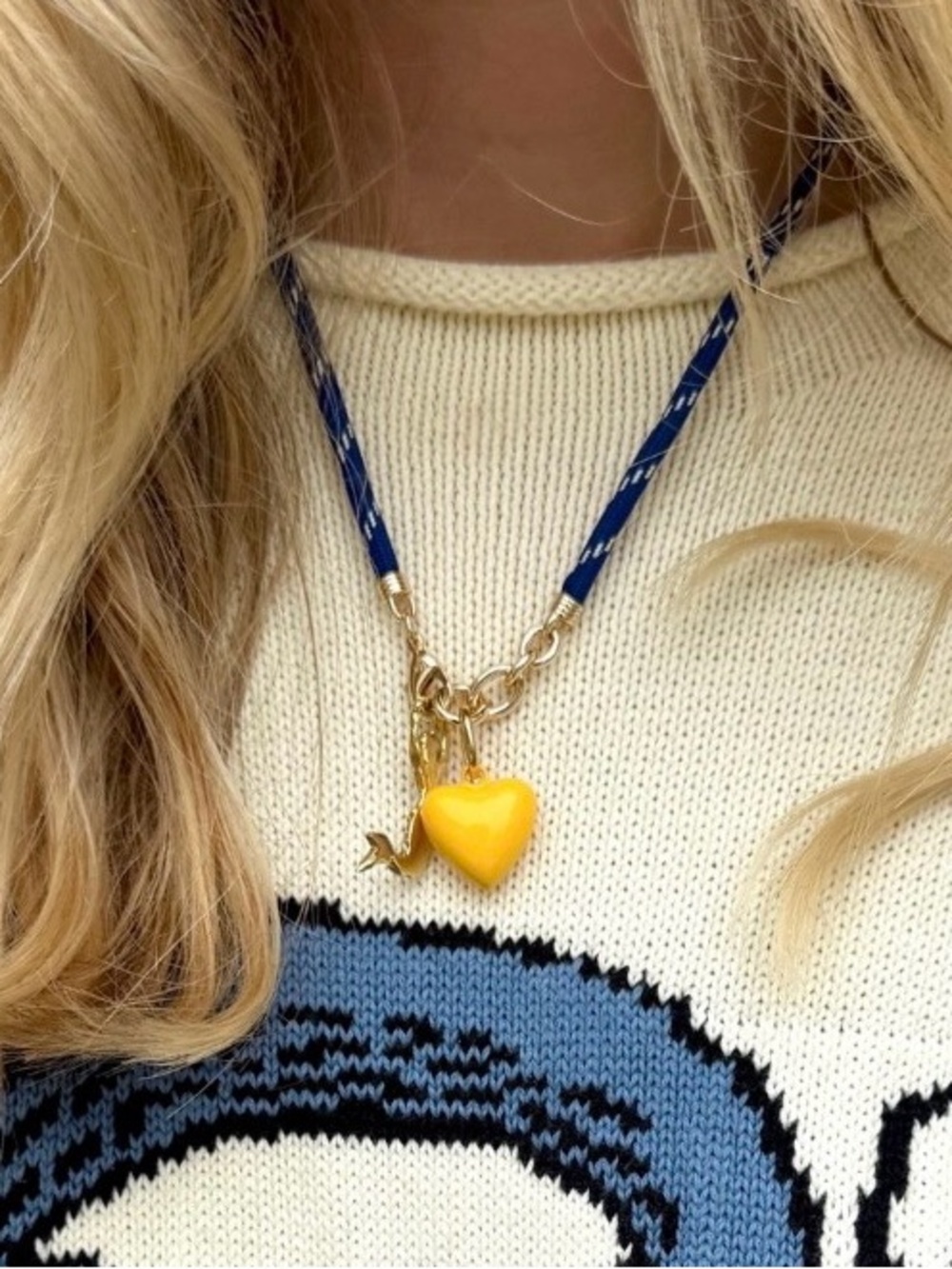 Roxanne Assoulin The Happy Cord Charm Necklace